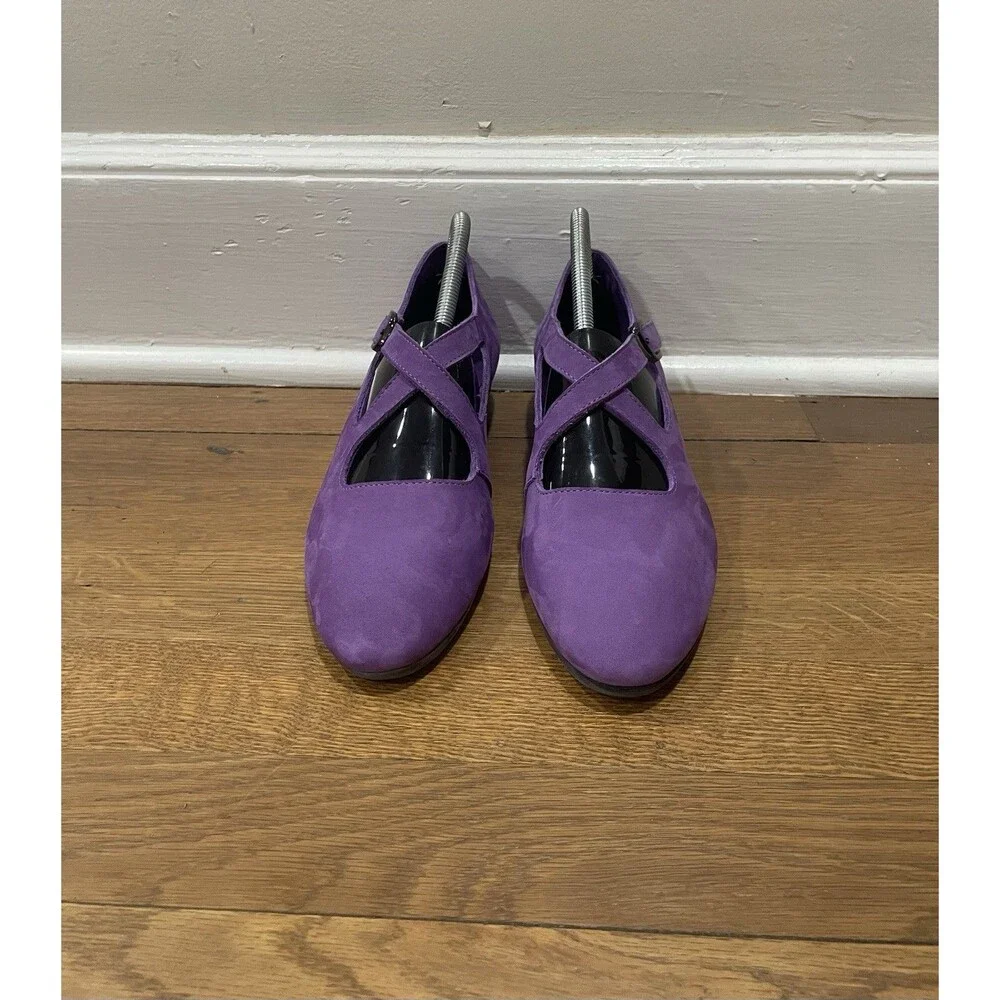Arche purple suede